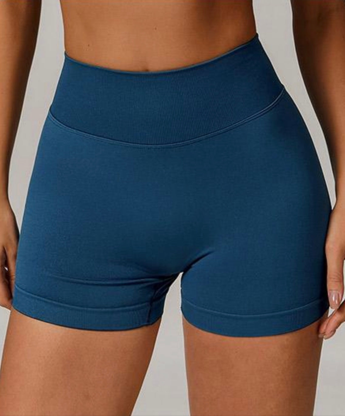 RUCHED BUM SHORTS