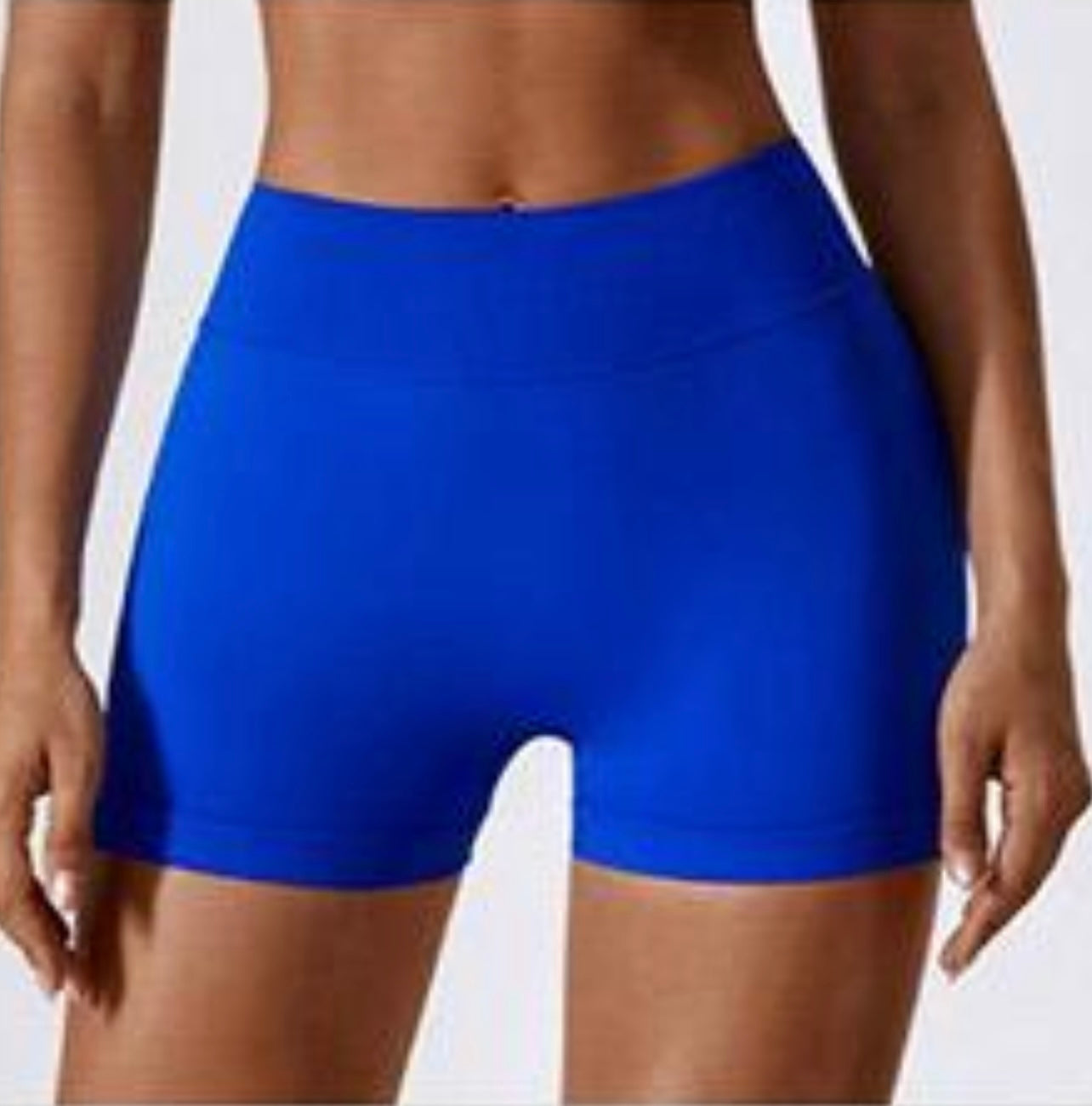 RUCHED BUM SHORTS