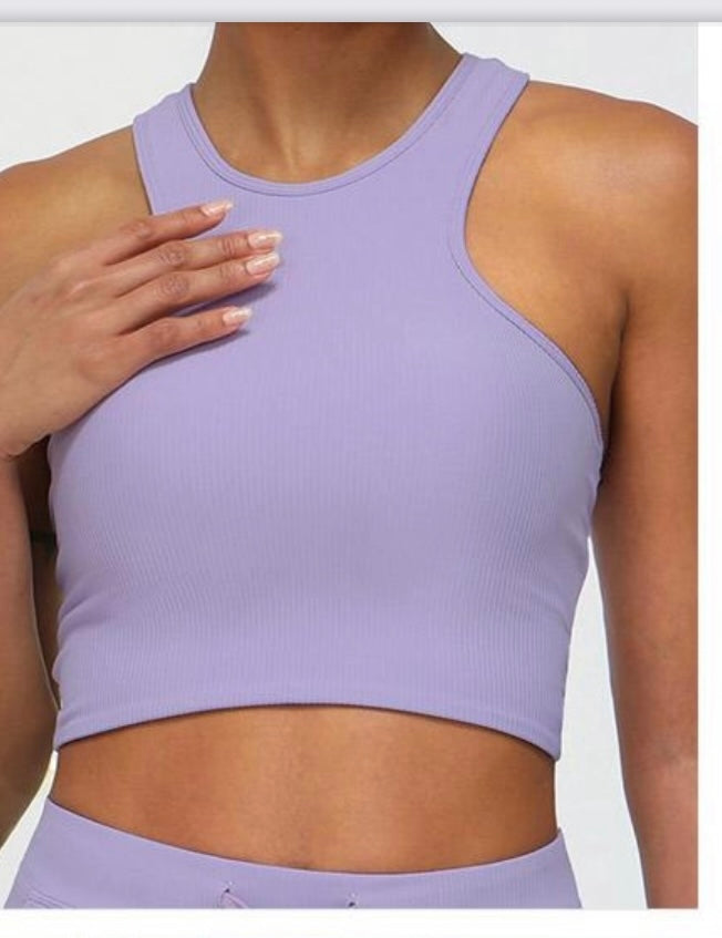 RIBBED RACERBACK TOP