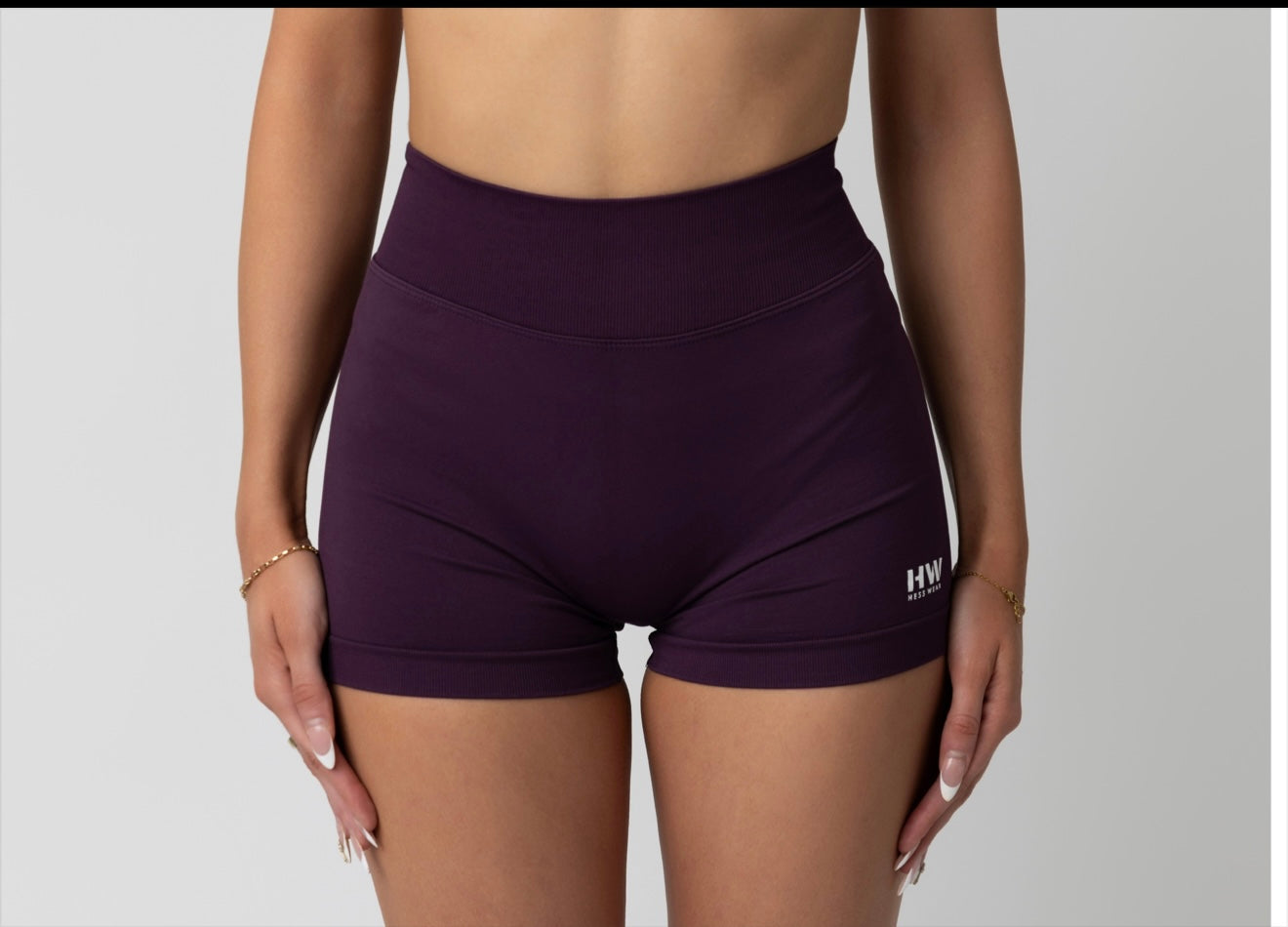 RUCHED BUM SHORTS